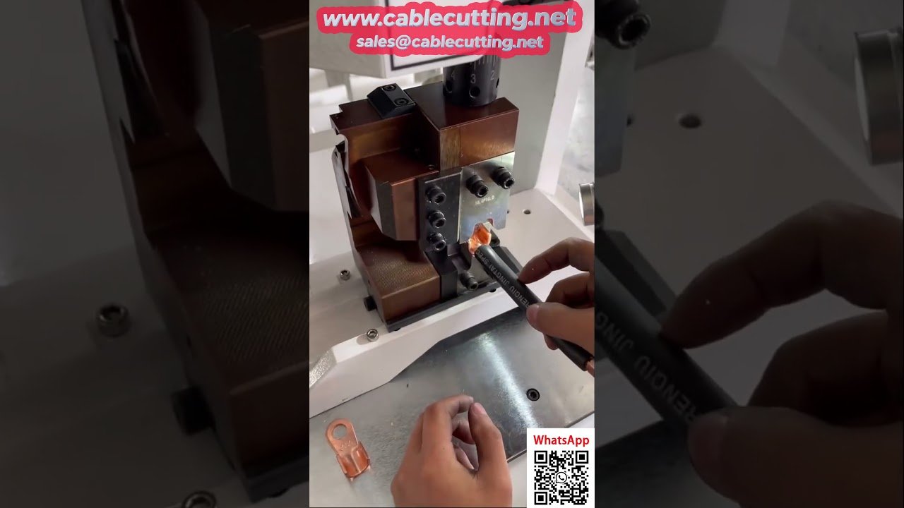 12噸專用壓接機｜大截面端子強力壓接解決方案