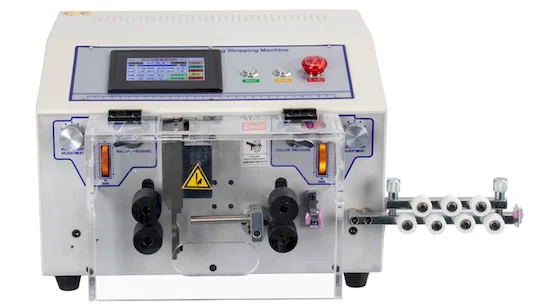 Touch Screen Control Wire Stripping Cutting Machine for 0.1-8mm2 WPM-JES
